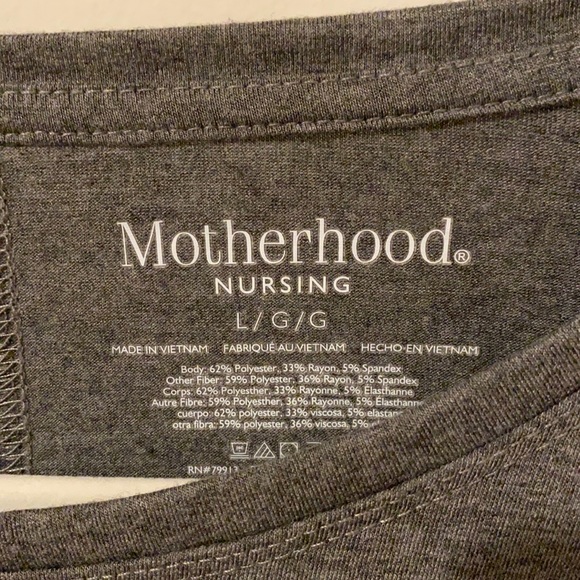 Nursing Motherhood Maternity long sleeve, Size L - Picture 2 of 3